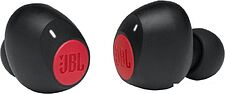 Наушники JBL Tune 115TWS (черный/красный)