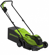 Газонокосилка Greenworks GD24LM33K2 2516107UA (с 1-м АКБ)