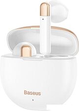Наушники Baseus Encok W2 (белый/золотистый)
