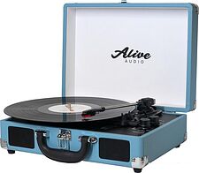 Виниловый проигрыватель Alive Audio Glam Aqua