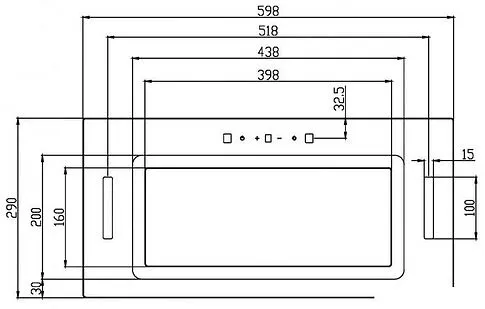 Кухонная вытяжка Schtoff Armonia 60 (белый)