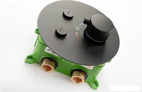 Душевая система  Rea Lungo Miler Black REA-P6713