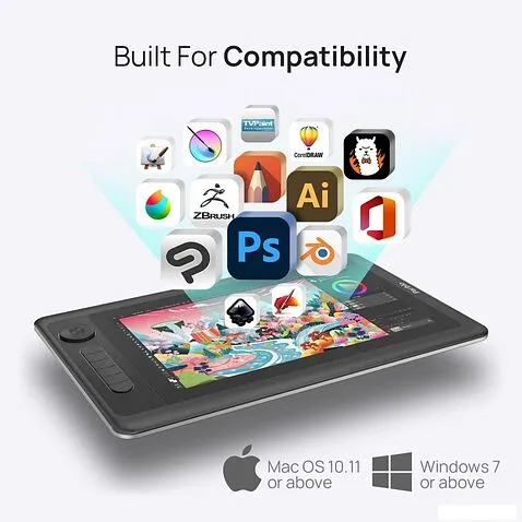 Графический монитор Parblo Coast 12 Pro Gen2 (черный)