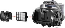 Пылесос Endever SkyClean VC-670 (серый/синий) Пылесос Endever SkyClean VC-670 (серый/синий)