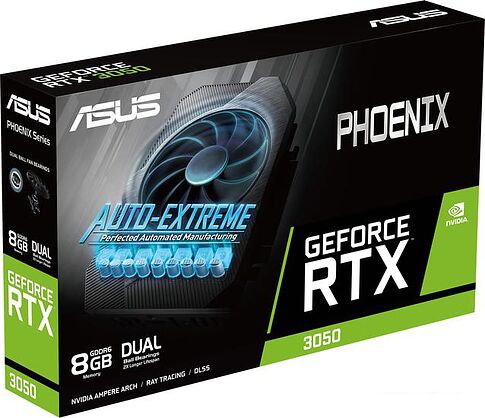Видеокарта ASUS Phoenix GeForce RTX 3050 8GB PH-RTX3050-8G