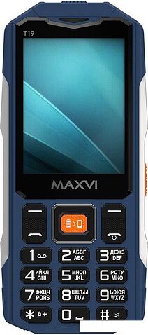 Телефон Maxvi T19 (синий)