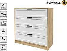 Комод Интерлиния Концепт Тренд КТ-К100 (дуб золотой/дуб полярный)