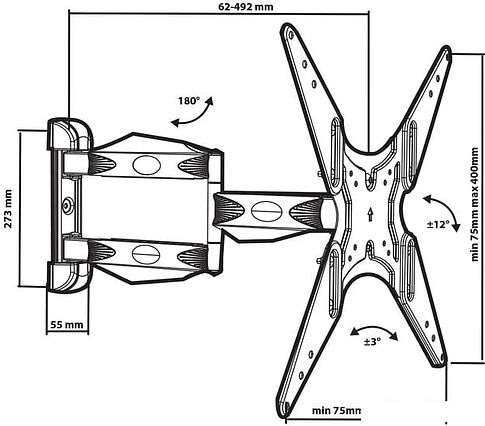 Кронштейн Tuarex OLIMP-404