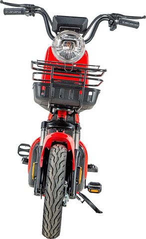 Электроскутер ZeuS Aurora (красный)