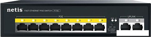 Неуправляемый коммутатор Netis P110C
