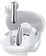 Наушники QCY MeloBuds N20 (белый)