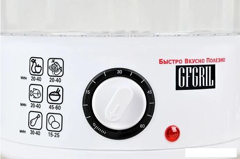 Пароварка GFgril GFS-2M (белый)