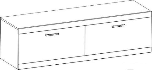 Тумба Anrex Oskar RTV 2S Дуб Санремо