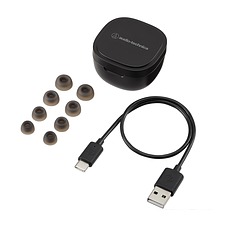Наушники Audio-Technica ATH-SQ1TW (черный)