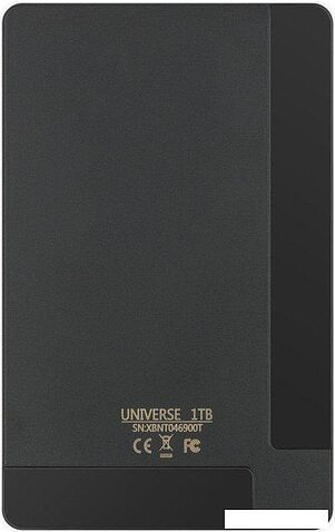 Внешний накопитель Mirex Universe Black 1TB 13630-UHDUVB10