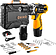 Дрель-шуруповерт Deko DKCD12FU-Li SET 193 063-4139 (с 2-мя АКБ, кейс, набор оснастки)