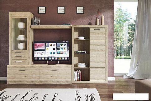 Тумба Anrex Oskar RTV 2S Дуб Санремо