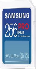Карта памяти Samsung PRO Plus 2023 SDXC 256GB (с кардридером)