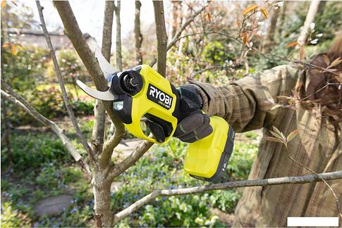 Секатор Ryobi RY18SCXA-120T (с 1-им АКБ 2 Ач, сумка)