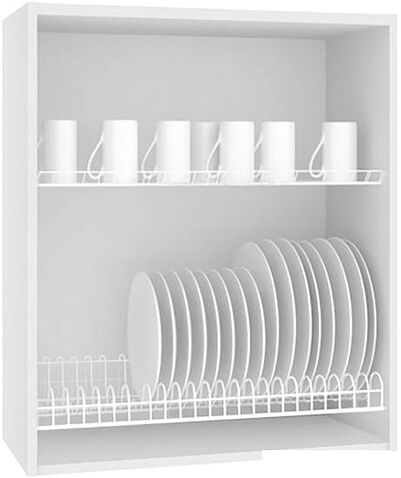 Шкаф навесной Артём-Мебель 600мм СН-114.75 (ДСП бетон спаркс лайт)