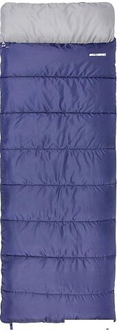 Спальный мешок Jungle Camp Avola Comfort (левая молния, синий)