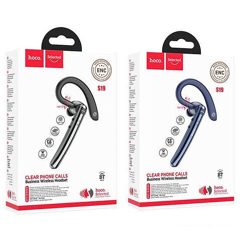 Bluetooth гарнитура Hoco S19 (черный)