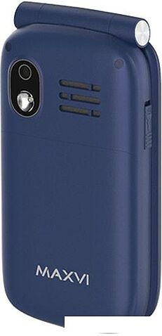 Кнопочный телефон Maxvi E6 (синий)
