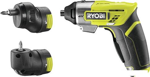 Электроотвертка Ryobi ERGO-A2 5133003409 (с кейсом и насадками)