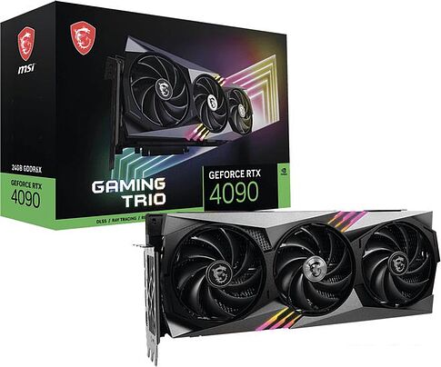 Видеокарта MSI GeForce RTX 4090 Gaming Trio 24G