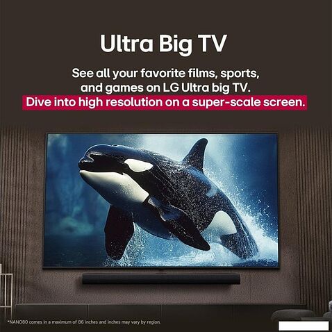 Телевизор LG NanoCell AI NANO80 75NANO80A6B