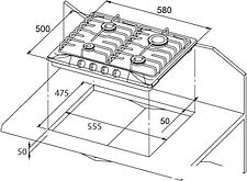 Варочная панель KUPPERSBERG FV6TGRZ ANT Bronze