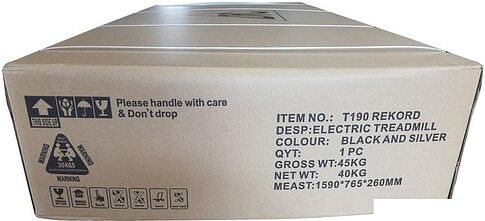 Электрическая беговая дорожка DFC Rekord T190