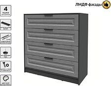 Комод Интерлиния Концепт КТ-К100 Деко (антрацит/дуб серый)