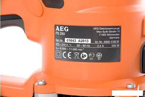 Виброшлифмашина AEG FS 280