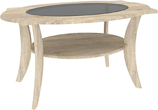 Журнальный столик Кортекс-мебель Лотос-8 км.00176 (дуб сонома)