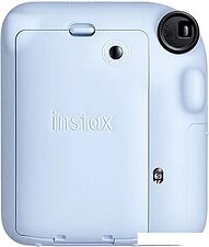 Фотоаппарат Fujifilm Instax Mini 12 (голубой) + голубой чехол Sundays с ремнем Фотоаппарат Fujifilm Instax Mini 12 (голубой) + голубой чехол Sundays с ремнем