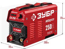 Сварочный инвертор Зубр СА-250 Сварочный инвертор Зубр СА-250