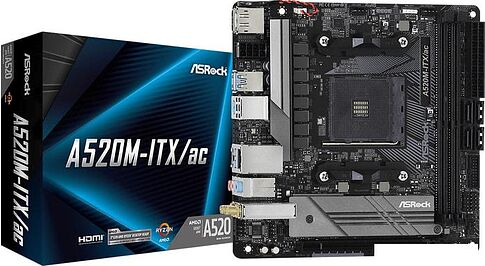 Материнская плата ASRock A520M-ITX/ac