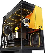 Корпус Geometric Future Model 5 5FAN (черный/желтый)