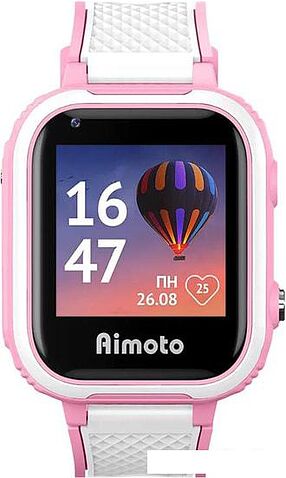 Умные часы Aimoto Indigo (белый/розовый)