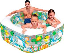 Надувной бассейн Intex Ocean Reef 191х178х61 (56493)