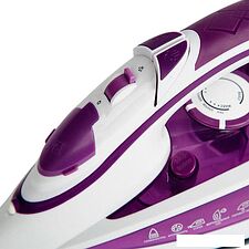 Утюг Delta Lux DL-352 (белый/фиолетовый) Утюг Delta Lux DL-352 (белый/фиолетовый)