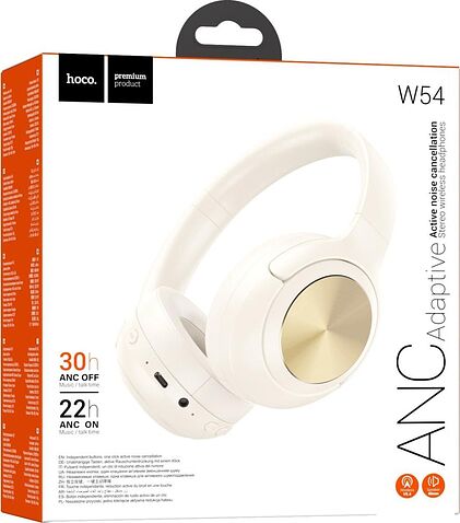 Наушники Hoco W54 (бежевый)