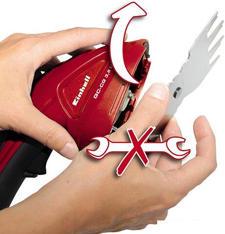 Кусторез + ножницы Einhell GС-CG 3.6 Li WT