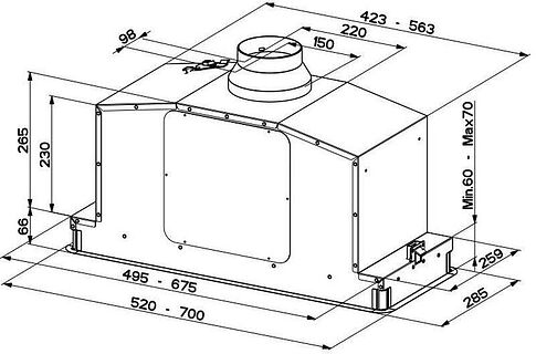 Кухонная вытяжка Faber In-Light EV8P X A52 [110.0456.213]