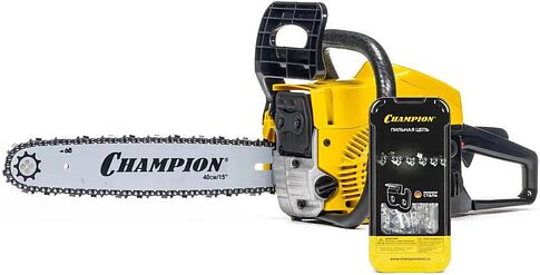 Бензопила Champion CPN246 + доп цепь