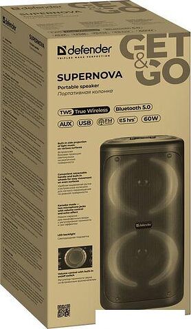 Колонка для вечеринок Defender Supernova