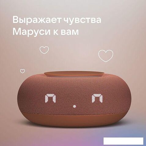 Умная колонка VK Капсула Мини (терракотовый)