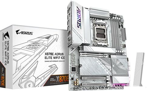 Материнская плата Gigabyte X870E Aorus Elite WiFi7 Ice