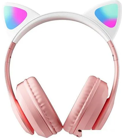 Наушники Miru Cat EP-W10 (розовый)